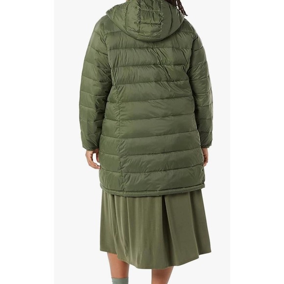 Amazon Essentials Women's Lightweight Water-Resistant Hooded Puffer Coat Sz L - Picture 4 of 6